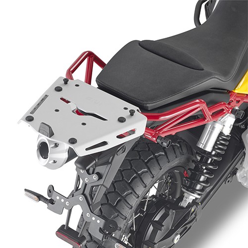 Topcase Träger Aluminium für Moto Guzzi V85 TT (Bj.19-) Original Givi