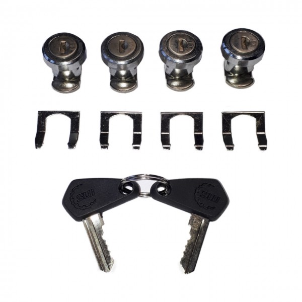 Schlosssatz für Moto Guzzi Alu Kofferset für Stelivio 981074