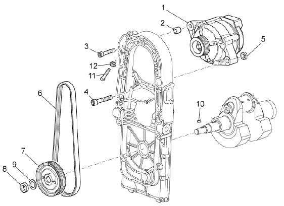 Motor Lichtmaschine - Moto-Guzzi Breva 1200ccm 4T AC 2007- ZGULPG