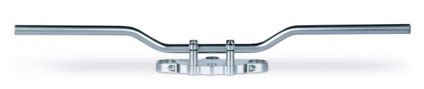 TRW Lenker, Stahl, 860mm x 42mm, chrom, Ø 25,4 mm Speedfighter, mit Kabelkerbe