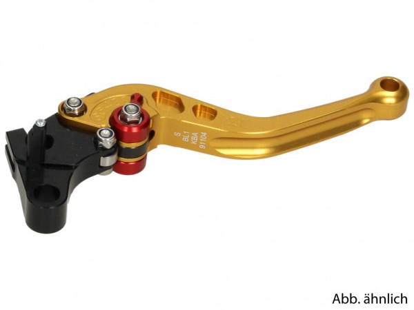 LSL Kupplungshebel, kurz, einstellbar, Aluminium, gold, 200SL13GO mit ABE