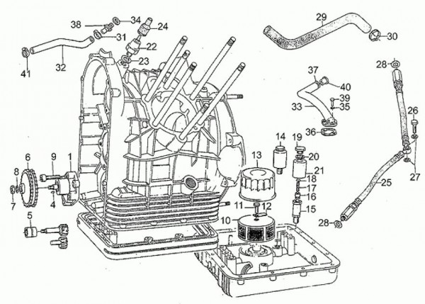 Motor Ölpumpe - Moto-Guzzi S 1000ccm 4T AC 1991- ZGUVV