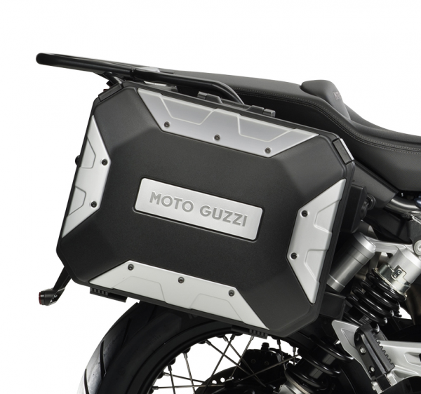 Aluminium Seitenkoffer (Satz) "URBAN" für Moto Guzzi V85 TT