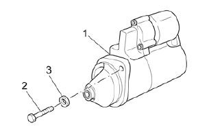 Motor Anlasser - Moto-Guzzi V 7 750ccm 4T 4V AC 2013- ZGULWG01